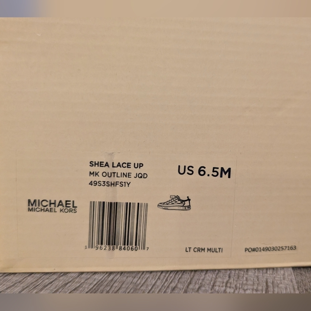 Michael Kors Brown and White Women's Sneakers - Picture 5 of 5